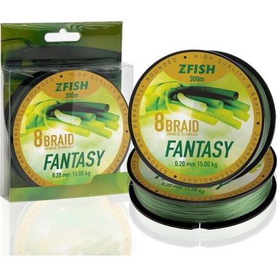 Zfish Šňůra Fantasy 8 Braid 300m 0,25mm 18,5kg