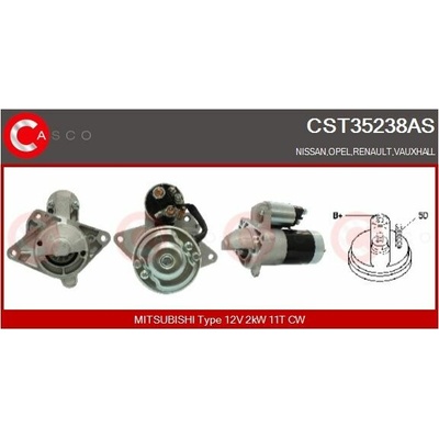 Startér CASCO CST35238AS