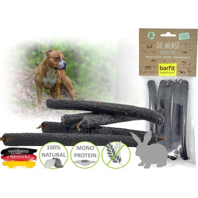 Barfit klobásky s králičím masem 5 x 160 g
