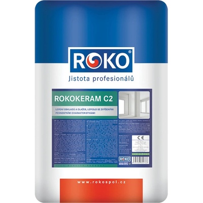 Roko Stavební lepidlo Rokokeram C2T 25 kg