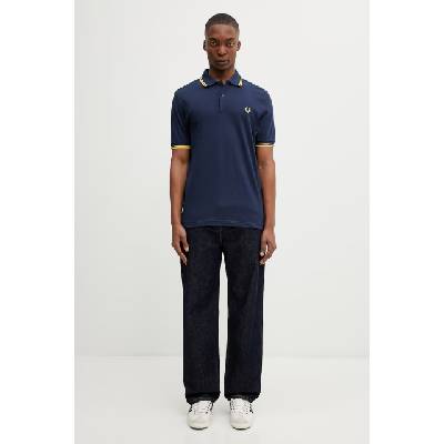 Fred Perry Памучна тениска с яка Fred Perry (M3600.02B)