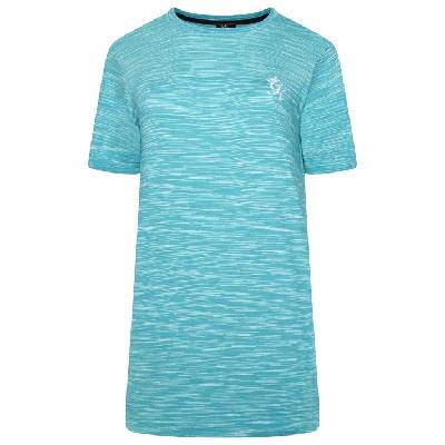 Mens Energy Short-Sleeve Performance Gym Top - Ocean Blue
