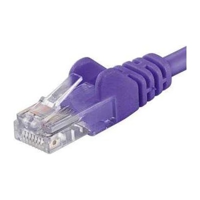 PremiumCord sp6utp020V Patch, UTP, CAT6, RJ45-RJ45, 2m, fialový