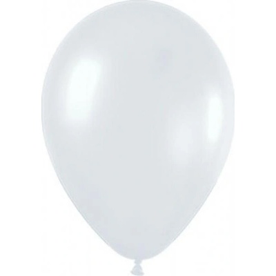 balónky bílé M 25 cm