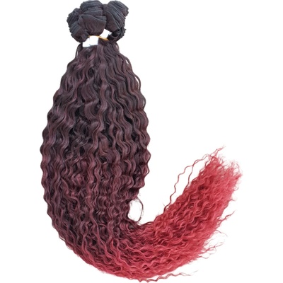 Lindona Curl brčky kučeravé na našívanie T1B/BUG: 75cm 300g