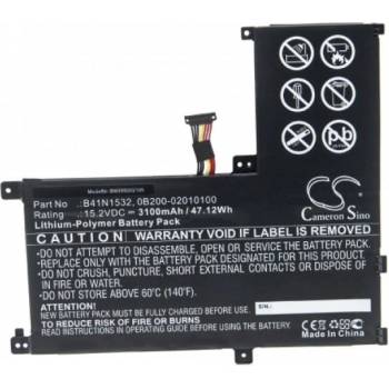 Image 1 of VHBW Батерия за Asus Q504U, B41N1532, 3100 mAh (888202105)