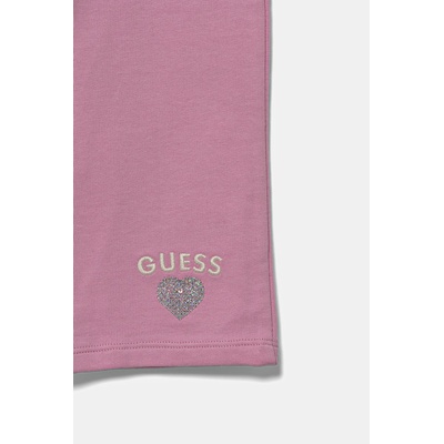 Guess Детски памучен анцуг Guess (K6RG02.KA6R4.PPY2)