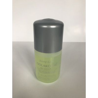 JENNY LANE zelený odlakovač na nehty bez acetonu s jojobovým olejem 120 ml