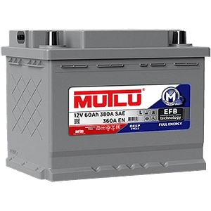 MUTLU Full Energy 60Ah right+