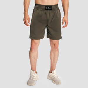 GymBeam Боксови къси панталони Combat Olive Grey M