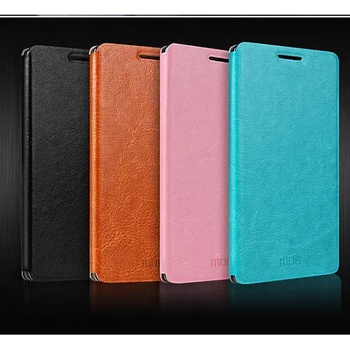 Image 1 of Lenovo A6000 Mofi Wallet Кожен Калъф + Стилус