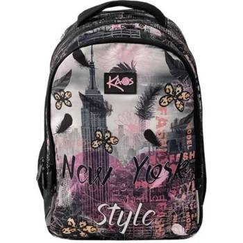 Kaos Ученическа раница 2в1 kaos new york