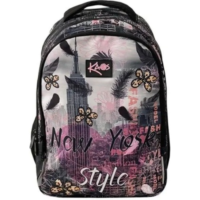 KAOS Ученическа раница 2в1 kaos new york