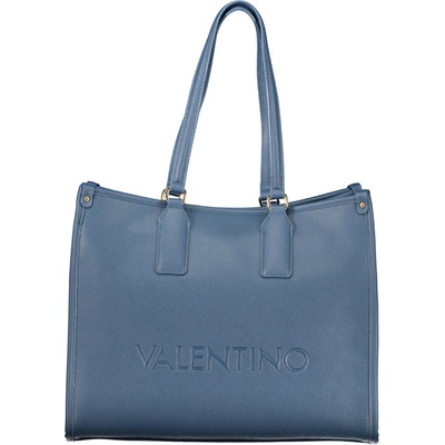 Valentino Bags praktická dámska kabelka s dvojitými rukoväťami 40x34x18 cm Modrá