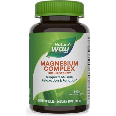 Nature's Way Magnesium Complex, 250 mg, 100 капсули, Nature's Way (41051)