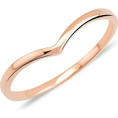 Lillian Vassago Minimalistický zlatý prsten LLV98-GR034 Barva zlata: Růžová