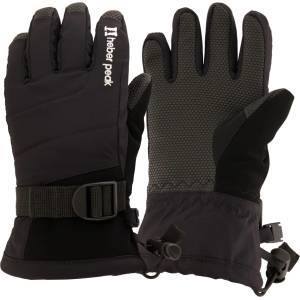 Heber Peak Детски ръкавици Heber Peak Kids CedarHe. Insulated Ski Glove 5 Finger Gloves - Black - размер 6 (EU) (202-7662-0114)