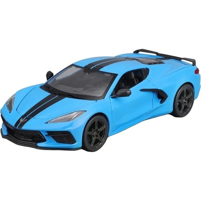 Maisto Метална кола Maisto Special Edition - Chevrolet Corvette Stingray Z51 2020, синя, 1: 24 (31527 BU)