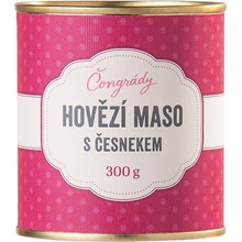 Čongrády Hovězí maso s česnekem 300 g