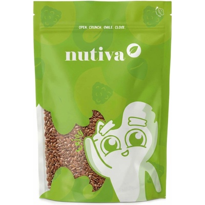 NUTIVA Ľan hnedý 1kg