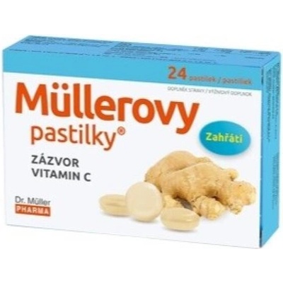 DR.MÜLLER Müllerovy pastilky se zázvorem 24ks