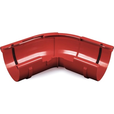 Bryza PVC Vonkajší roh nastaviteľný uhol 100 mm červený