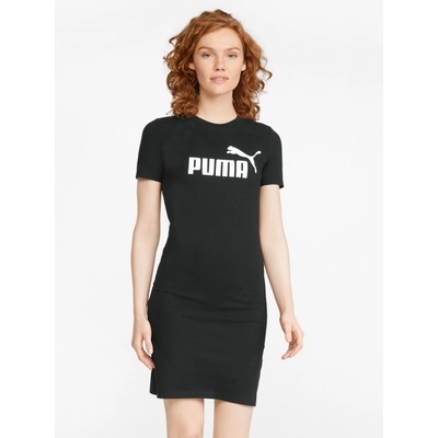 Puma X Dámské šaty s potiskem černé
