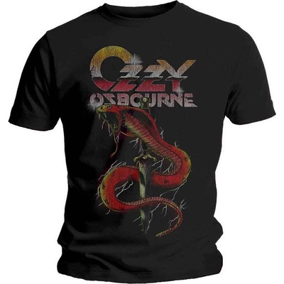 Ozzy Osbourne Vintage Snake Black 2XL Риза (OZZTS14MB05)