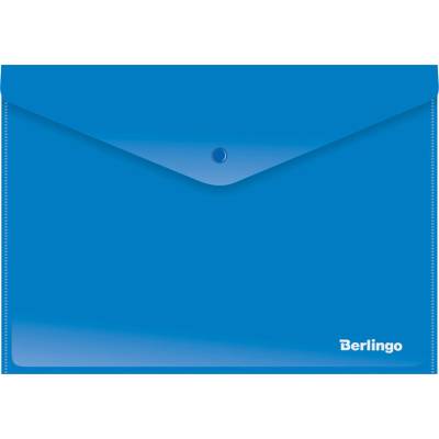 BERLINGO obálka A4 PP druk opal blue