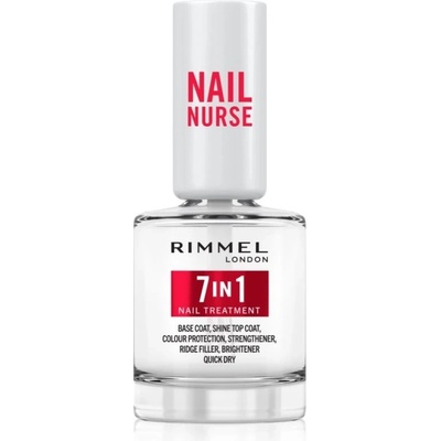 Rimmel Nail Nurse 7-in-1 podkladový a vrchní lak na nehty 7 v 1 12 ml