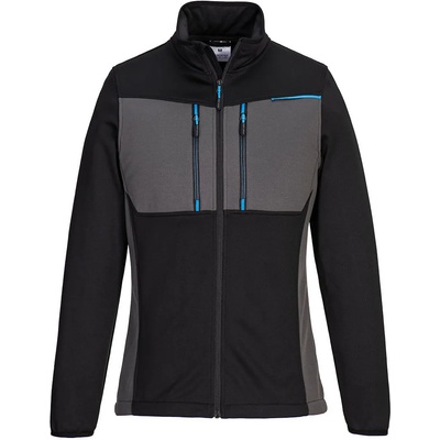 Portwest tech wx3 t756 / Поларено яке с цип - черно xxl (t756bkrxxl)