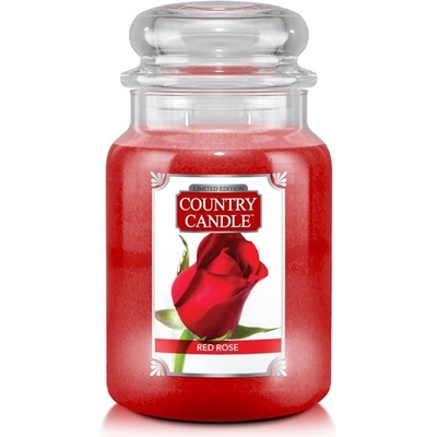Country Candle Red Rose 652 g