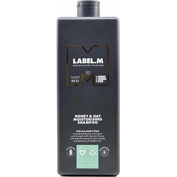 label.m Honey & Oat Moisturising Shampoo 1000 ml