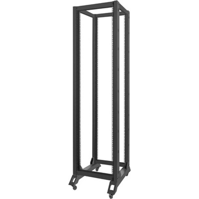 Lanberg Комуникационен шкаф Lanberg OR01-6842-B, 19", 42U, 600 x 800 x 2138, черен (OR01-6842-B)