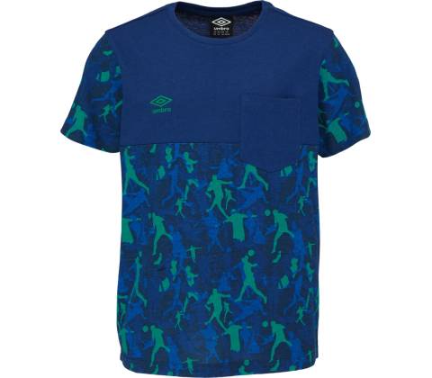 Umbro Pullo tmavo modrá zelená