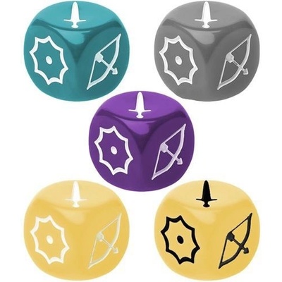 Cool Mini Or Not Arcadia Quest: Inferno Guild Dice Pack