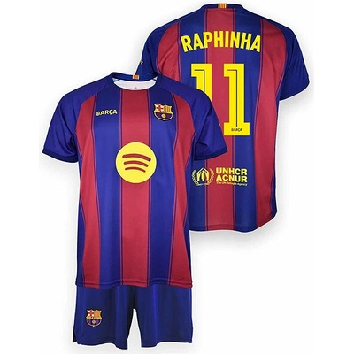 Rogers SRL dětský set replika Barcelona FC 25/26 Home Raphinha – Zbozi.Blesk.cz
