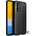 Samsung Galaxy M52 5G Удароустойчив Litchi Skin Калъф и Протектор