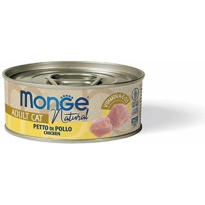 MONGE NATURAL Chicken pre dospelé mačky s kuracím mäsom 80 g