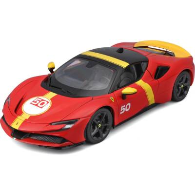 Bburago Ferrari SF90 Stradale Assetto Fiorano červené 1:18