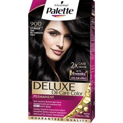 Schwarzkopf Palette Deluxe 1-0 sýty prirodzene čierny 115 ml