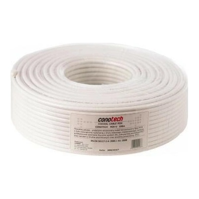 CONOTECH KOAXIÁLNY KÁBEL RG6U 100 METROV