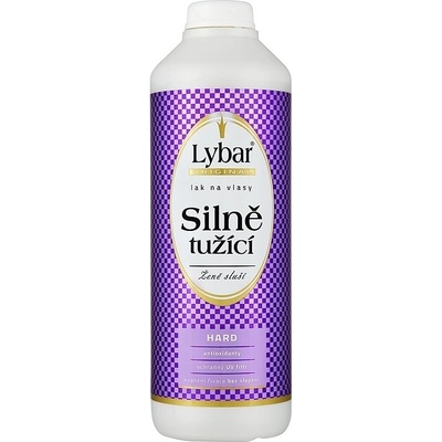 Lybar silně tužící lak na vlasy náhradní náplň 500 ml