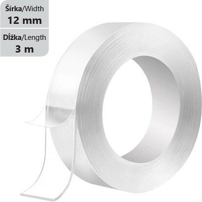 M&G Nano Magic lepiaca páska 12 mm x 3m, obojstranná 12 mm x 3m