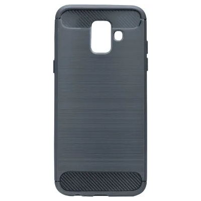 Samsung Силиконов калъф кейс за Samsung A600 A6 (2018) карбон графит