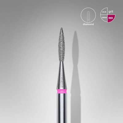 Staleks fréza FA11R016/8 diamantová slza 8 mm