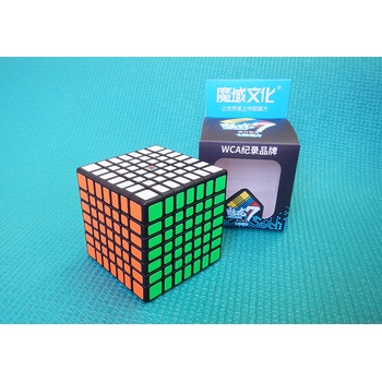 Rubikova kostka 7 x 7 x 7 MoYu MoFangJiaoShi Meilong černá