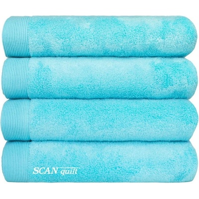 SCANquilt Uterák froté MODAL SOFT tyrkysová 30x50cm