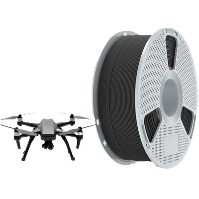 SUNLU PA12-CF Black - 1, 75 mm / 1000 g (6933582317775)