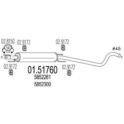 MTS MT 01.51760 | Zboží Auto